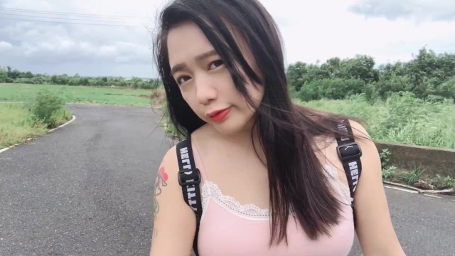 【DaisybabyTW】台灣女大生去旅行跟旅館老闆做愛換取住宿college girl went on a trip to fuck with the hotel owner shoots without  condom